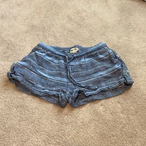INDIGO Rein Blue Striped Shorts